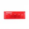 Pilulier journalier Anabox 5 prises par jour Orange fluo