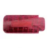 Etui de protection rouge croco pour pilulier Box 7